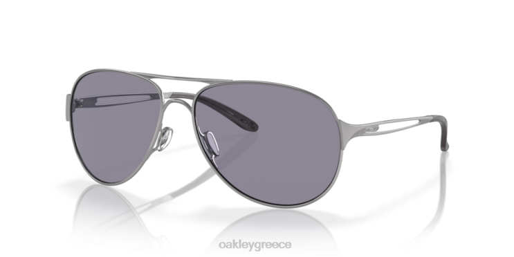 ανακοπή 42H6F507 Oakley γυαλιά γκρι φακοί, γυαλισμένος σκελετός χρωμίου