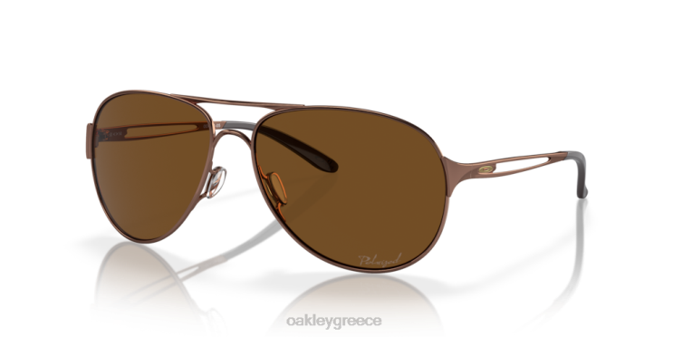 ανακοπή 42H6F508 Oakley γυαλιά χάλκινοι πολωτικοί φακοί, μελαχρινός σκελετός