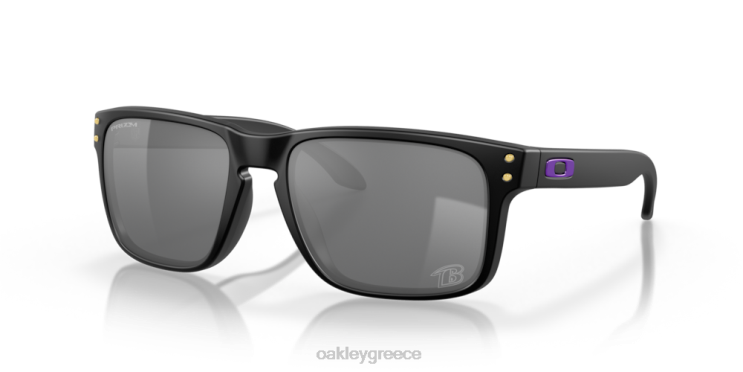 Baltimore Ravens Holbrook 42H6F606 Oakley γυαλιά Μαύροι φακοί prizm, μαύρος ματ σκελετός