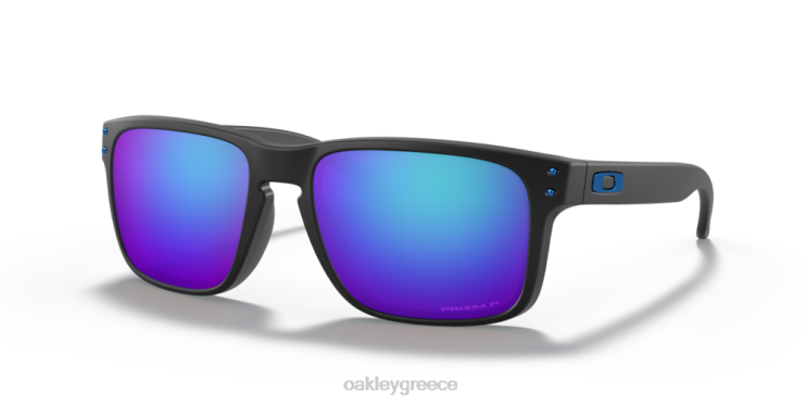 holbrook (χαμηλή εφαρμογή γέφυρας) 42H6F793 Oakley γυαλιά Πολωμένοι φακοί prizm ζαφείρι, μαύρο ματ σκελετό