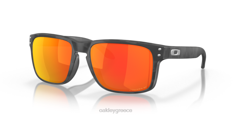 holbrook (χαμηλή εφαρμογή γέφυρας) 42H6F796 Oakley γυαλιά Πολωμένοι φακοί prizm ρουμπινί, μαύρος ματ πλαίσιο camo