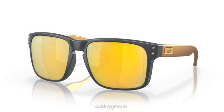 holbrook (χαμηλή εφαρμογή γέφυρας) 42H6F797 Oakley γυαλιά Πολωμένοι φακοί prizm 24k, ματ σκελετός από carbon