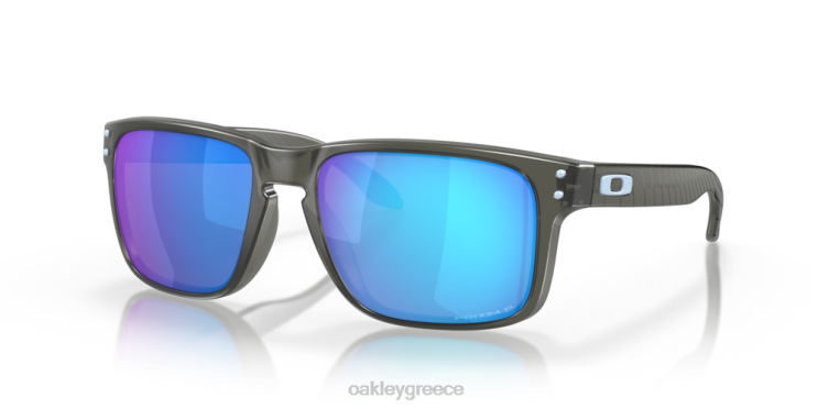 holbrook (low bridge fit) περικυκλώνει τη συλλογή 42H6F802 Oakley γυαλιά Πολωμένοι φακοί prizm ζαφείρι, σκελετός καπνού σε γκρι ματ