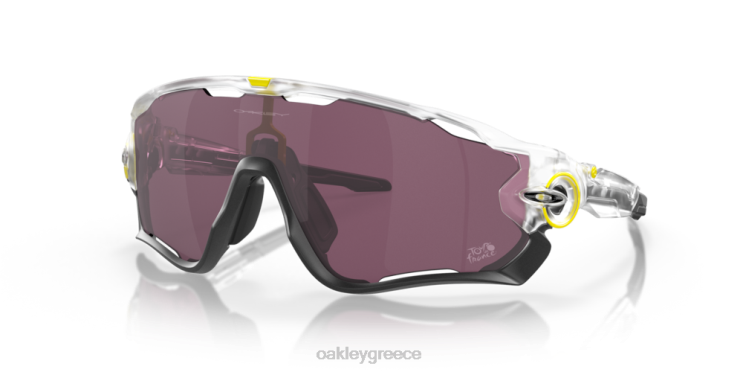 2022 tour de france jawbreaker 42H6F882 Oakley γυαλιά Μαύροι φακοί prizm road, ματ διάφανο πλαίσιο