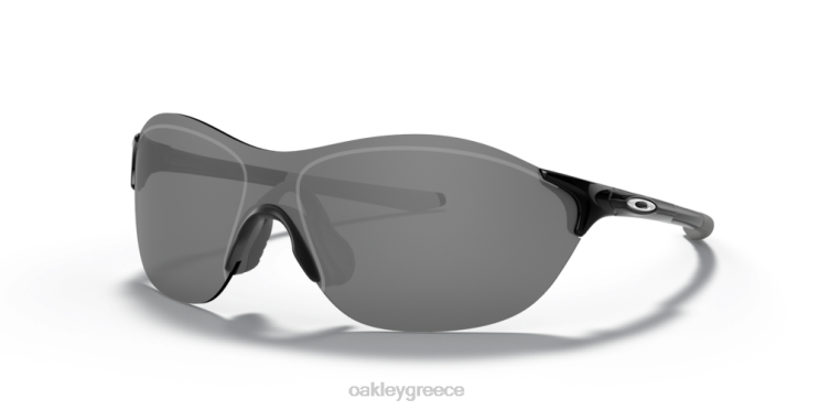 evzero swift (χαμηλή εφαρμογή γέφυρας) 42H6F931 Oakley γυαλιά μαύροι φακοί ιριδίου, γυαλισμένο μαύρο πλαίσιο