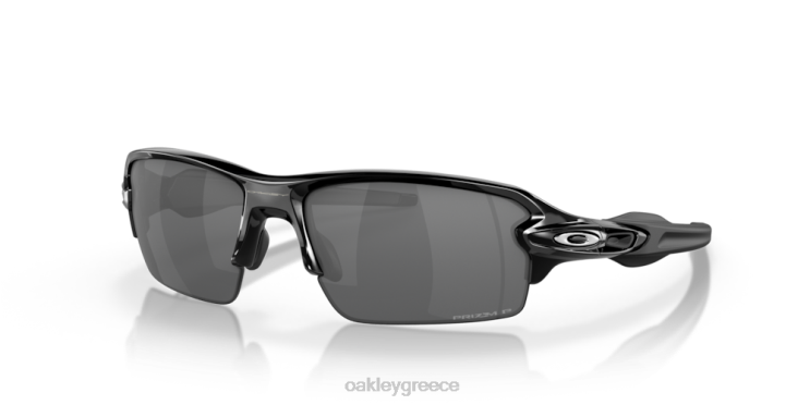 flak 2.0 (χαμηλή εφαρμογή γέφυρας) 42H6F868 Oakley γυαλιά Μαύροι πολωτικοί φακοί prizm, γυαλισμένο μαύρο πλαίσιο