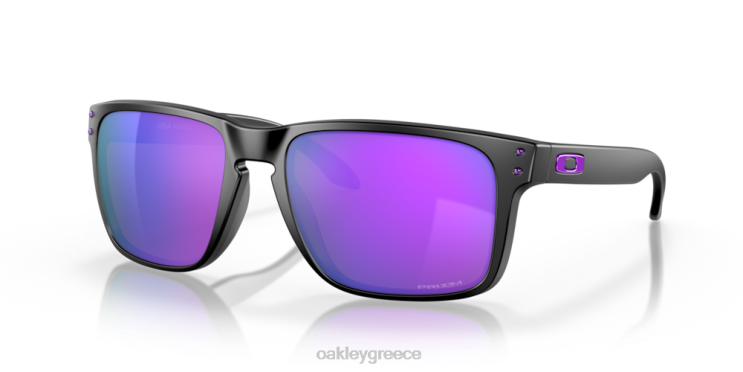 holbrook xl 42H6F10 Oakley γυαλιά Prizm violet φακοί, μαύρο ματ σκελετό