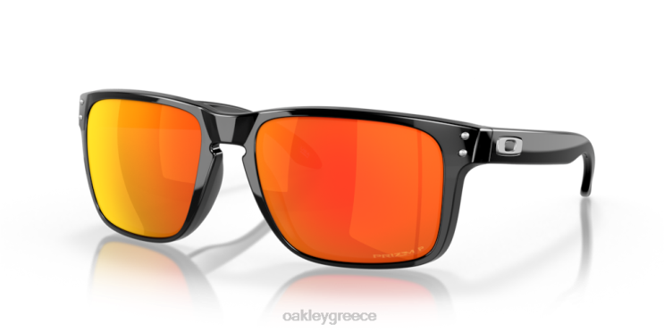 holbrook xl 42H6F16 Oakley γυαλιά Πολωμένοι φακοί prizm ruby, σκελετός μαύρου μελανιού