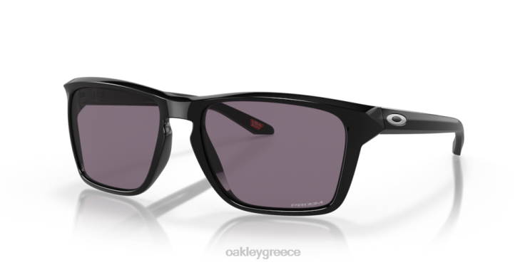 sylas (χαμηλή εφαρμογή γέφυρας) 42H6F958 Oakley γυαλιά Γκρι φακοί prizm, γυαλισμένο μαύρο πλαίσιο