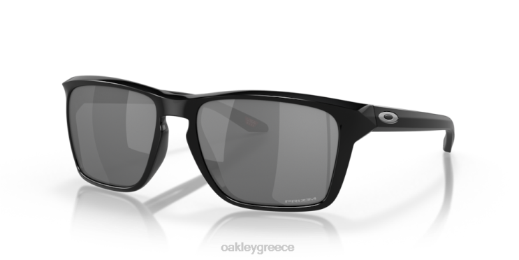 sylas (χαμηλή εφαρμογή γέφυρας) 42H6F961 Oakley γυαλιά Μαύροι πολωτικοί φακοί prizm, γυαλισμένο μαύρο πλαίσιο