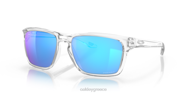 sylas (χαμηλή εφαρμογή γέφυρας) 42H6F962 Oakley γυαλιά Ζαφείρι prizm φακοί, γυαλιστερό διάφανο πλαίσιο