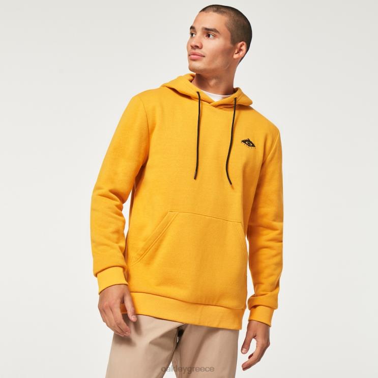 peak po hoodie 42H6F2321 Oakley ρούχα κεχριμπαρένιο κίτρινο