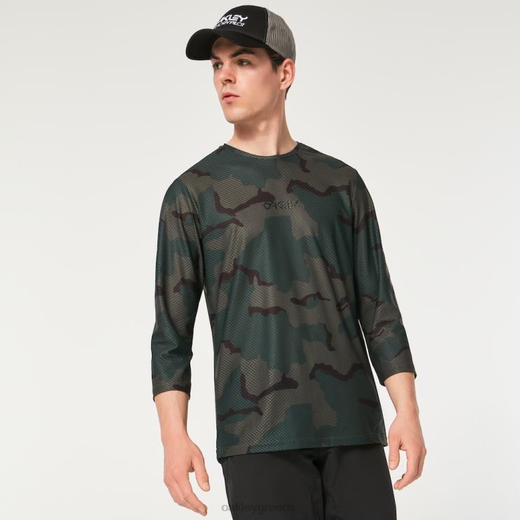 φανέλα 3/4 χωρίς βόλτα 42H6F2366 Oakley ρούχα b1b camo κυνηγός