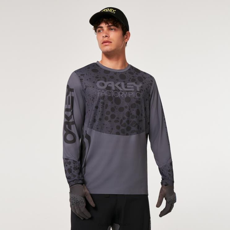 Maven rc ls jersey 42H6F2611 Oakley ρούχα μαύρος βάτραχος