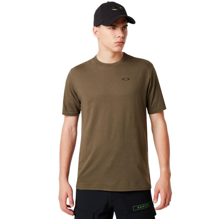 si flag tee 42H6F2397 Oakley ρούχα σκούρο πινέλο